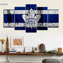 Load image into Gallery viewer, Toronto Maple Leafs Rough Canvas