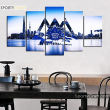 Load image into Gallery viewer, Toronto Maple Leafs City 5 Pieces Art Canvas