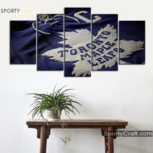 Load image into Gallery viewer, Toronto Maple Leafs Shirt 5 Pieces Art Canvas