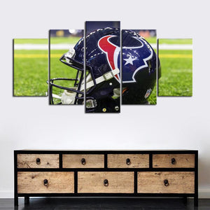 Houston Texans Helmet Look Canvas