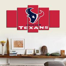 Load image into Gallery viewer, Houston Texans Sleek Sign Canvas