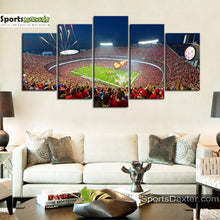 Load image into Gallery viewer, Kansas City Chiefs Stadium Wall Canvas 1
