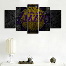 Load image into Gallery viewer, Los Angeles Lakers Rock Style Canvas