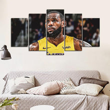 Load image into Gallery viewer, LeBron James Los Angeles Lakers Canvas 2
