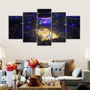 Los Angeles Lakers Stadium Canvas 3