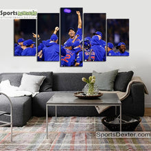 Load image into Gallery viewer, Chicago Cubs World Series Canvas 3