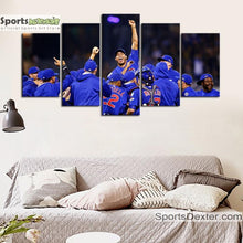 Load image into Gallery viewer, Chicago Cubs World Series Canvas 3