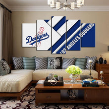 Load image into Gallery viewer, Los Angeles Dodgers Cutting Edge Canvas