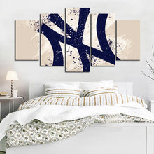 Load image into Gallery viewer, New York Yankees Paint Splash Canvas