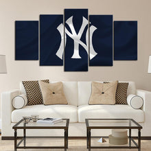 Load image into Gallery viewer, New York Yankees Flag Look Canvas
