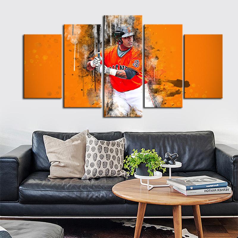 Buster Posey San Francisco Giants Canvas Painting - Baseball Canvas Pr -  Ducicanvas