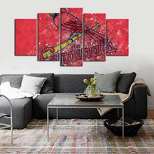 Load image into Gallery viewer, St. Louis Cardinals Diamond Cut Canvas