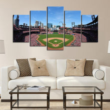 Load image into Gallery viewer, St. Louis Cardinals Stadium Canvas 4