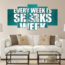 Load image into Gallery viewer, San Jose Sharks Week Canvas