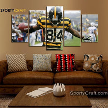 Load image into Gallery viewer, Antonio Brown Pittsburgh Steelers Wall Canvas