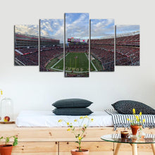 Load image into Gallery viewer, San Francisco 49ers Stadium 5 Pieces Wall Painting Canvas 