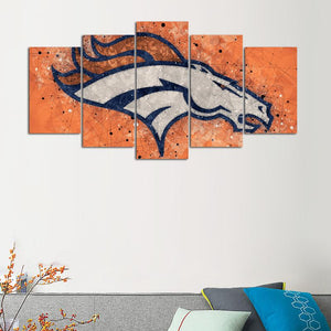 Denver Broncos Techy Style Canvas