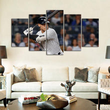 Load image into Gallery viewer, Aaron Judge New York Yankees Canvas 5 Pieces Wall Painting Canvas