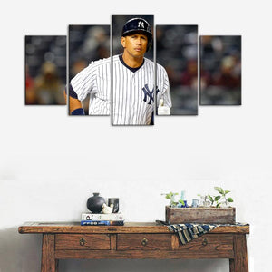 Alex Rodriguez New York Yankees Canvas 2