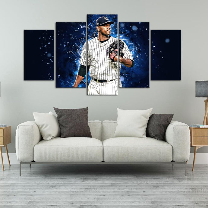 Luis Severino New York Yankees Wall Canvas