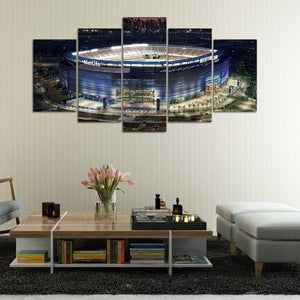 New York Jets Stadium Wall Canvas
