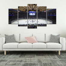 Load image into Gallery viewer, New York Rangers Stadium Canvas 5 Pieces Wall Art Painting Canvas