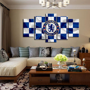 Chelsea F.C. Fabric Flag Look Canvas