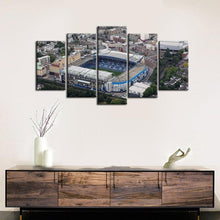 Load image into Gallery viewer, Chelsea F.C. Stadium Areal View  5 Pieces Wall Painting Canvas