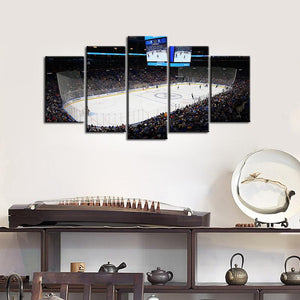 St. Louis Blues Stadium 5 Pieces Wall Painting Canvas