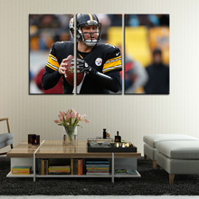 Load image into Gallery viewer, Ben Roethlisberger Pittsburgh Steelers Wall Canvas 2