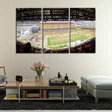 Load image into Gallery viewer, Pittsburgh Steelers Stadium Wall Canvas 4