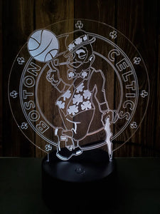Boston Celtics 3D LED Lamp 1