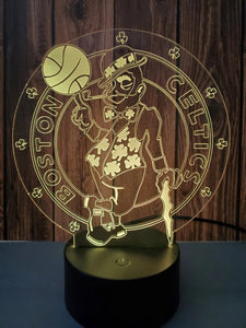 Boston Celtics 3D LED Lamp 1
