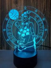 Load image into Gallery viewer, Boston Celtics 3D LED Lamp 1