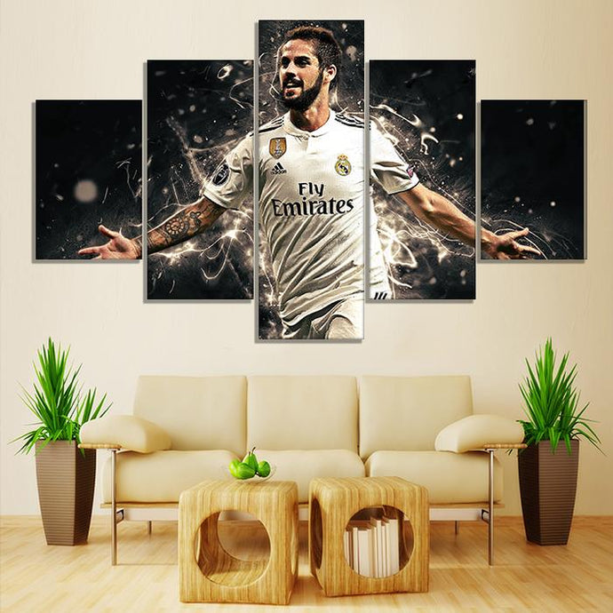 Isco Real Madrid Wall Art Canvas