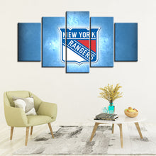 Load image into Gallery viewer, New York Rangers Wall Art Canvas