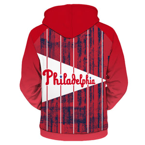 Philadelphia Phillies 3D Hoodie