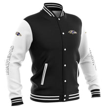 Load image into Gallery viewer, Baltimore Ravens Letterman Jacket