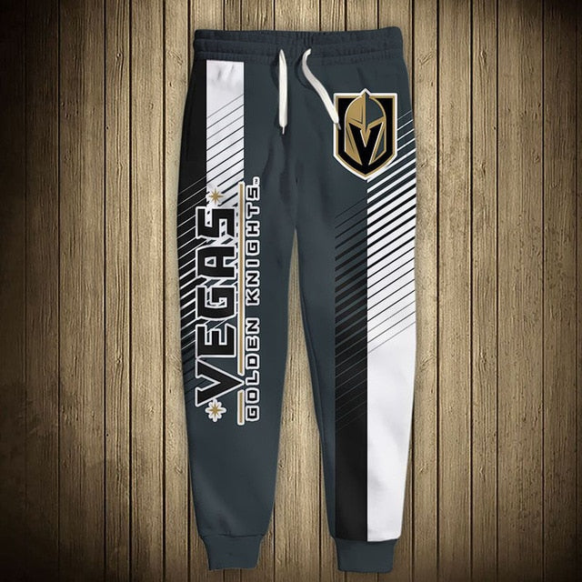 Vegas Golden Knights Stripes Sweatpants