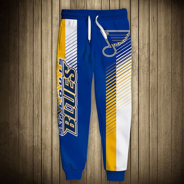St. Louis Blues Stripes Sweatpants
