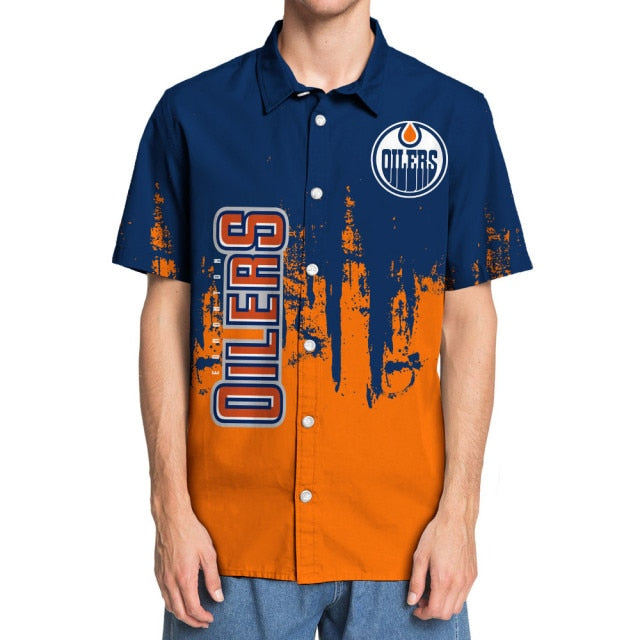 Edmonton Oilers Casual Shirt