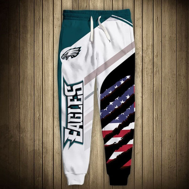 Philadelphia Eagles American Flag Sweatpants