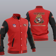 Load image into Gallery viewer, San Francisco 49ers Casual 3D Letterman Jacket