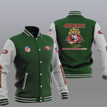 Load image into Gallery viewer, San Francisco 49ers Casual 3D Letterman Jacket
