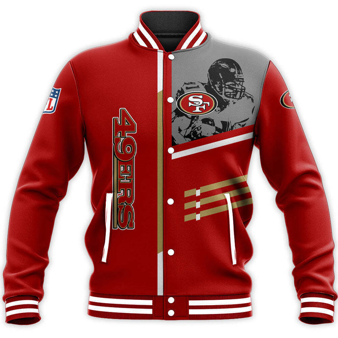 San Francisco 49ers Casual Letterman Jacket