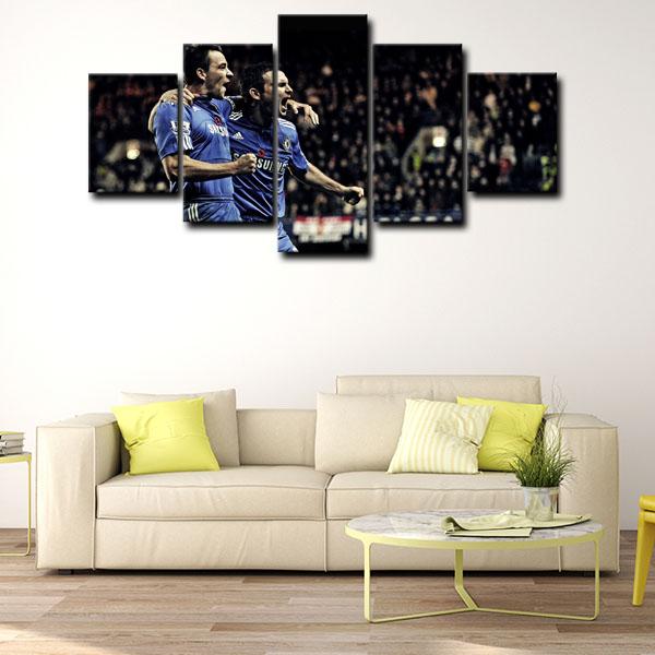 Frank Lampard Chelsea Wall Canvas