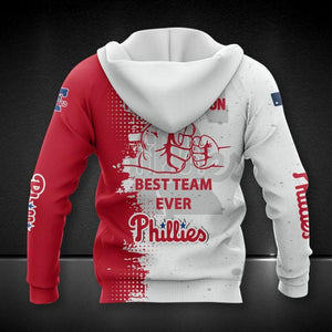 Philadelphia Phillies Father And Son Hoodie