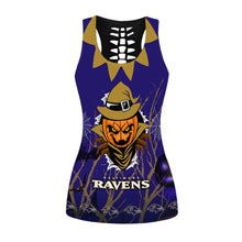 Load image into Gallery viewer, Baltimore Ravens Halloween 3D Vest