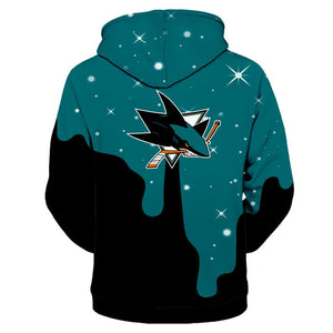 San Jose Sharks 3D Hoodie