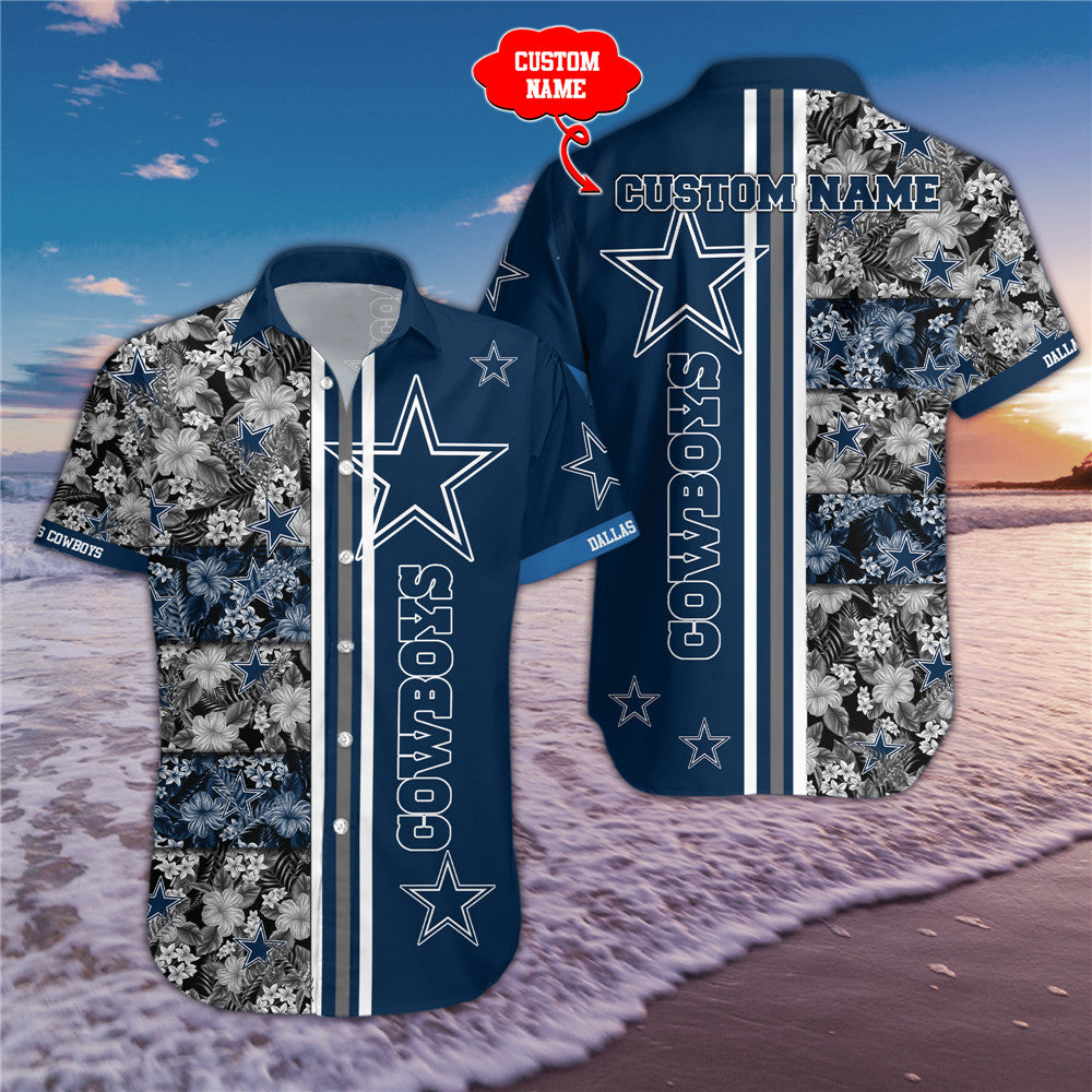 Dallas Cowboys Floral Summer Shirt